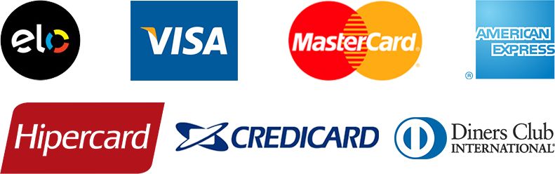 AutoCar - Aceitamos os seguintes cartões de crédito